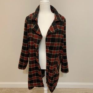 Plaid Overcoat